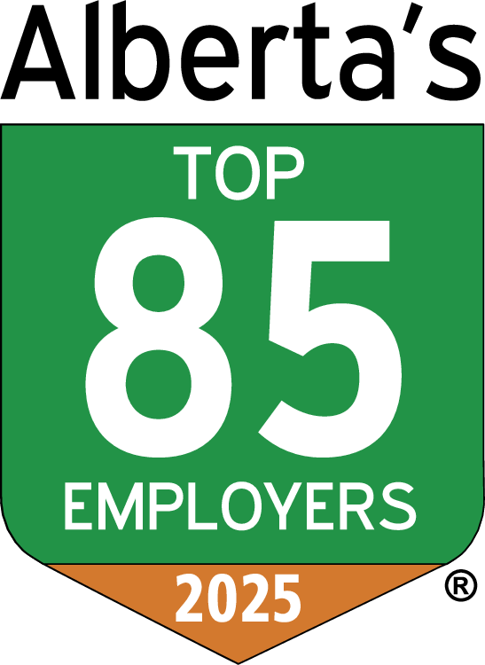 We Are One of Alberta's Top 85 Employers.