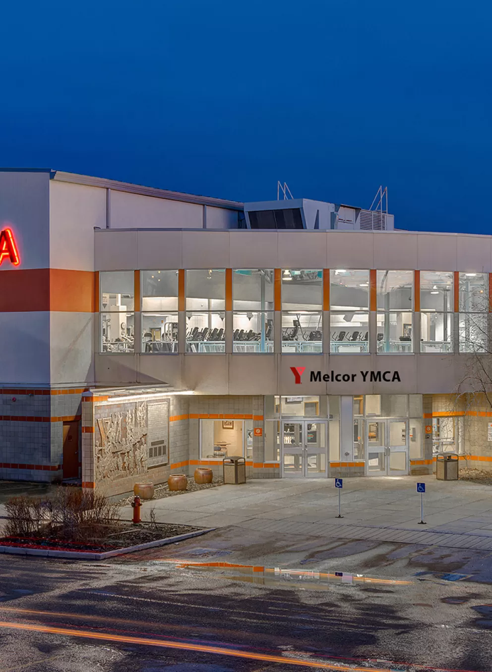 Melcor YMCA at Crowfoot Exterior