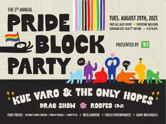 pride block party infographic