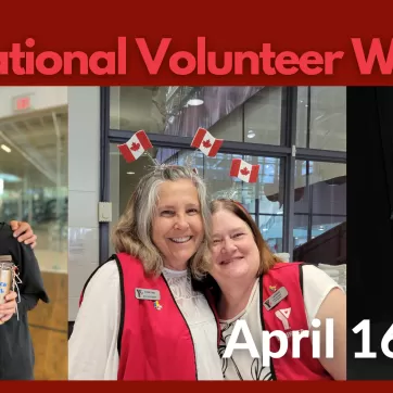 Volunteer week banner