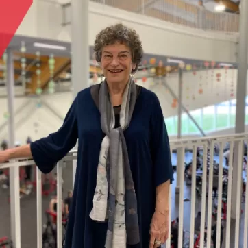 Jill Wyatt dons a smile at Shane Homes YMCA at Rocky Ridge