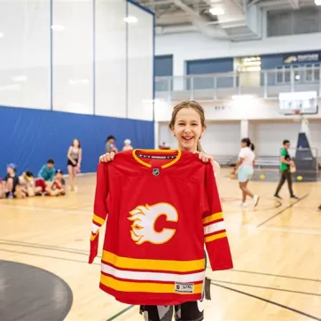 Calgary Flames Grade 6 YMCA Member