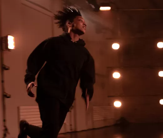 Black Ballerina dancer Syreeta Hector performs