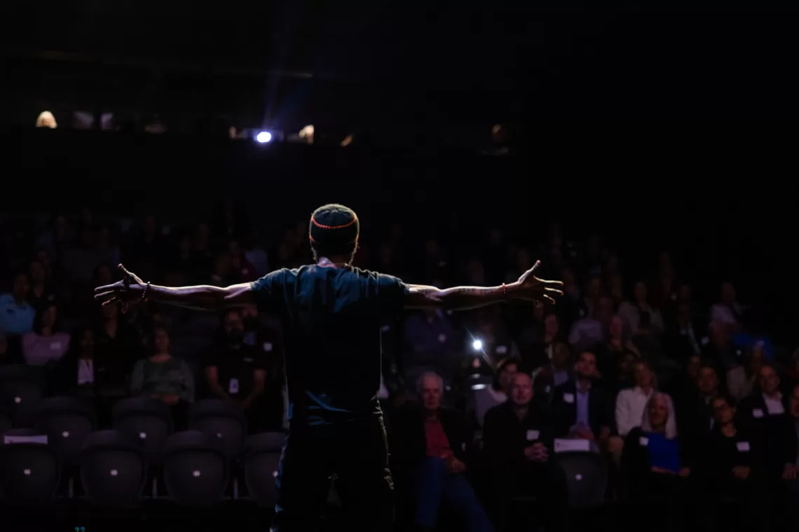 Wakefield Brewster performs at YMCA Calgary