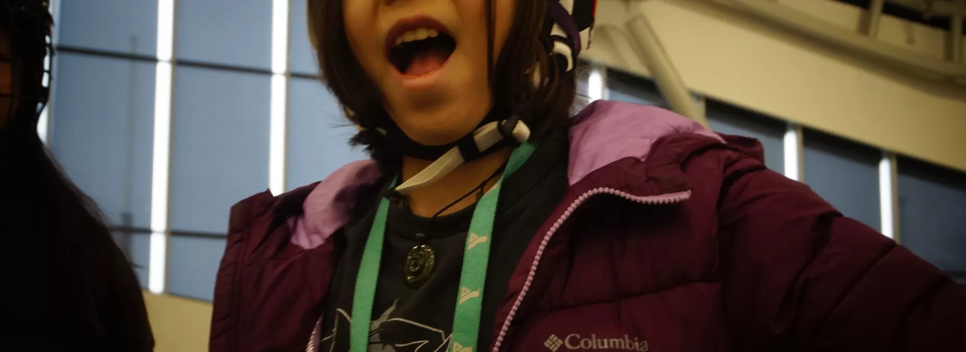 A classmate of Theo's hits the ice for some skating